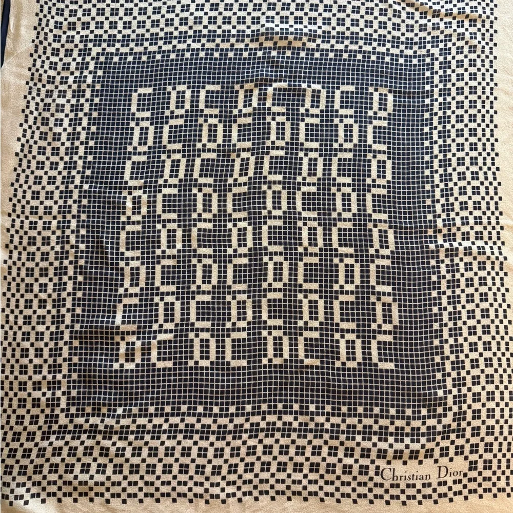 Christian Dior CD Scarf